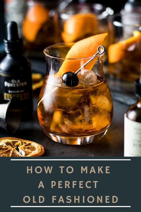 how do you make an old fashioned